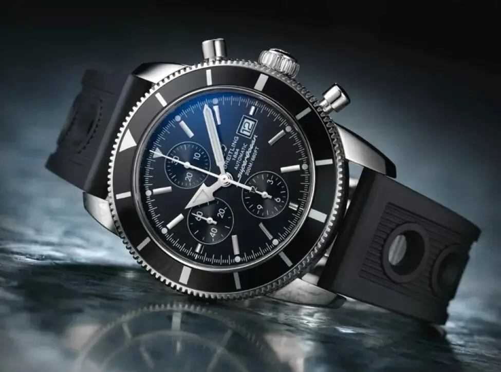 A collection of chronograph watches.