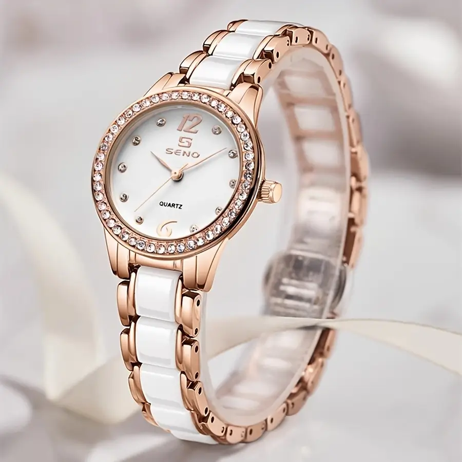 An elegant women's watch.